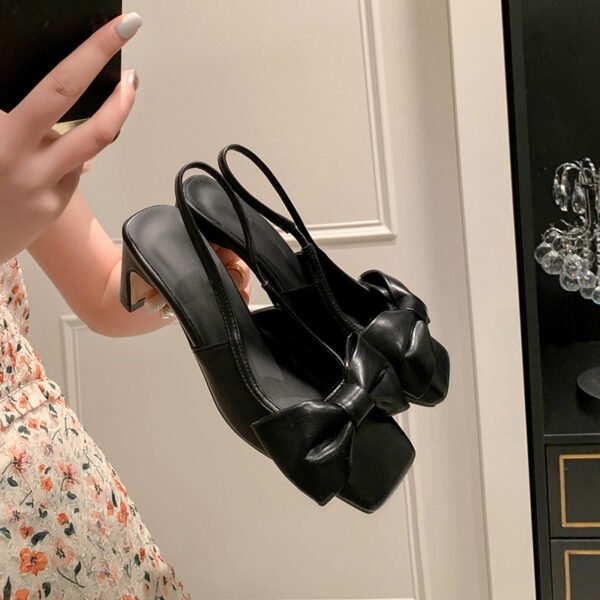 CHIKO Jonae Square Toe Block Heels Slingback Shoes - Image 2