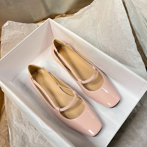 CHIKO Jakia Square Toe Block Heels Mary Jane Shoes - Image 2