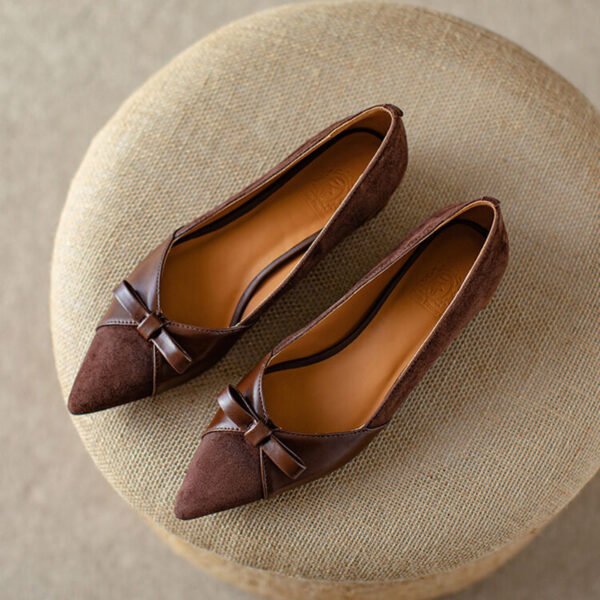CHIKO Ieasha Pointy Toe Block Heels Pumps Shoes - Image 2