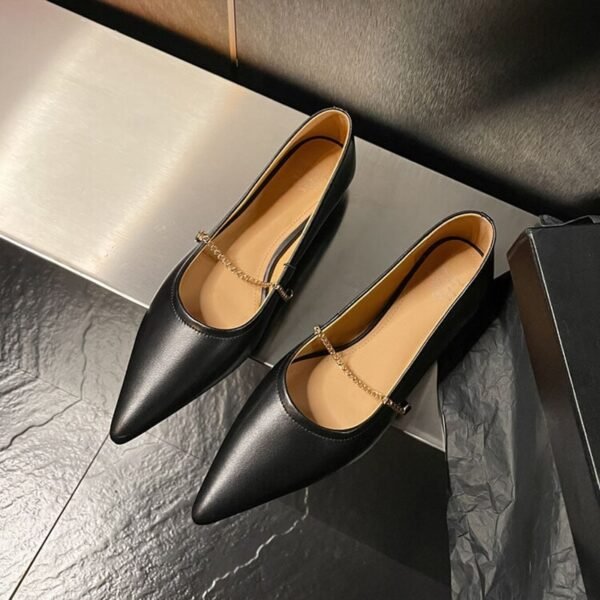 CHIKO Jakki Pointy Toe Block Heels Mary Jane Shoes - Image 2
