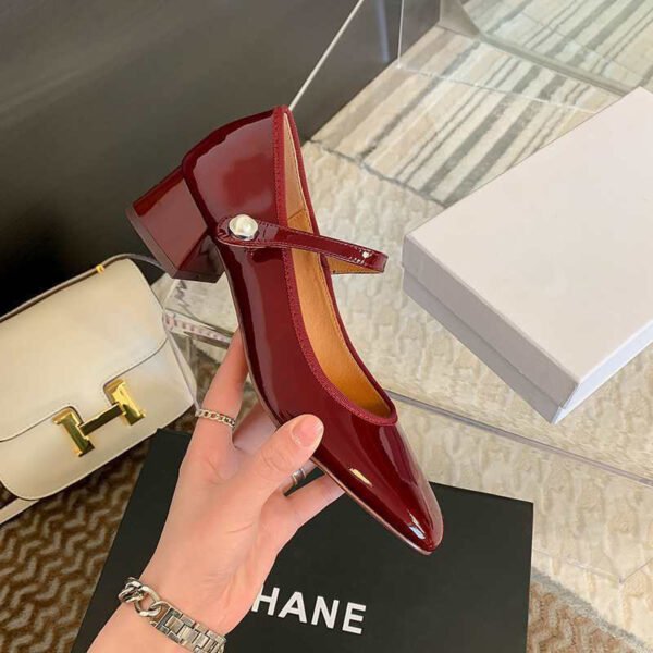 CHIKO Frankie Square Toe Block Heels Mary Jane Shoes - Image 2