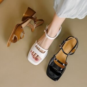 CHIKO Karalyn Open Toe Block Heels Heeled Sandals