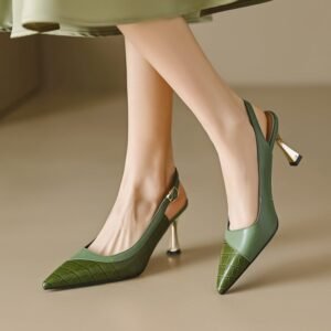 CHIKO Kapri Pointy Toe Stiletto Slingback Shoes