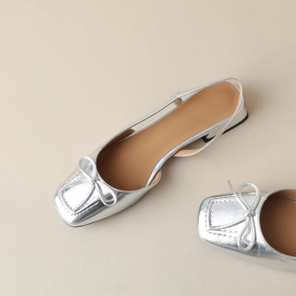 CHIKO Kassidi Square Toe Block Heels Slingback Shoes - Image 2