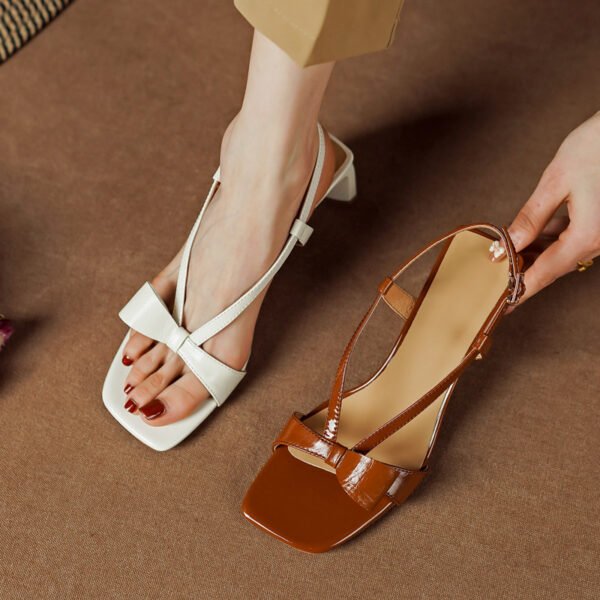 CHIKO Kassidy Open Toe Chunky Heels Heeled Sandals - Image 2