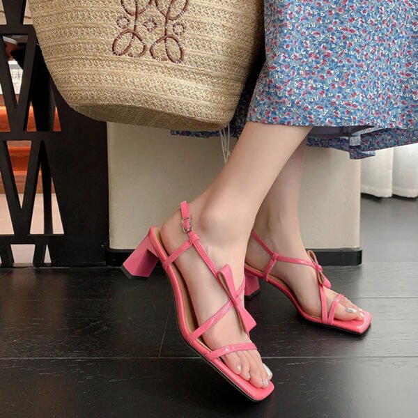 CHIKO Karri Open Toe Chunky Heels Heeled Sandals - Image 2