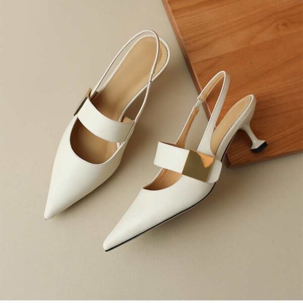 CHIKO Kamry Pointy Toe Stiletto Slingback Shoes - Image 2