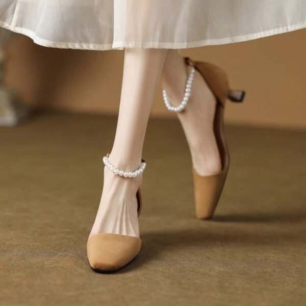 CHIKO Kalie Square Toe Kitten Heels Pumps Shoes