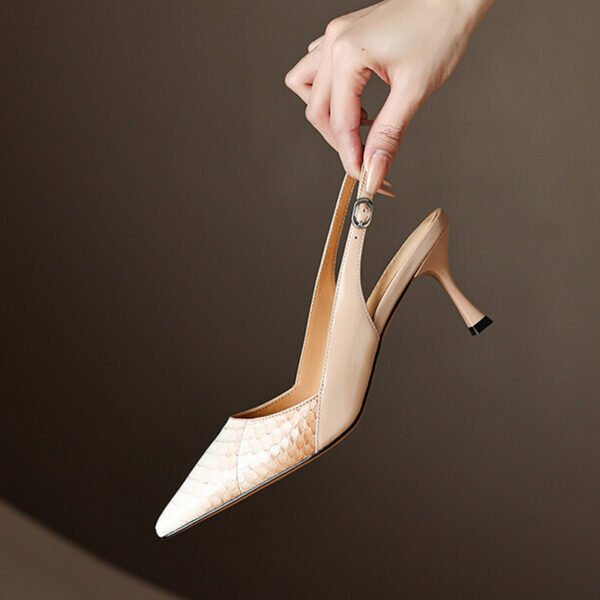 CHIKO Kalee Pointy Toe Stiletto Slingback Shoes - Image 2