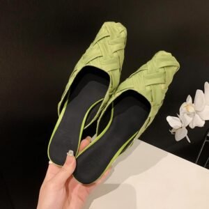 CHIKO Kayci Square Toe Kitten Heels Clogs/Mules Shoes