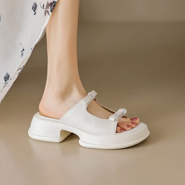 CHIKO Laneisha Open Toe Flatforms Slides Sandals