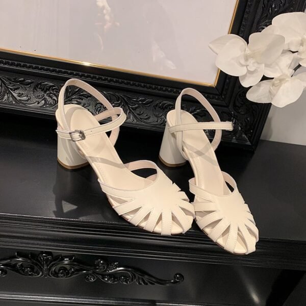 CHIKO Kieanna Peep Toe Block Heels Heeled Sandals - Image 2