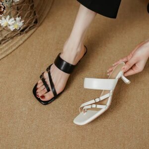 CHIKO Keyonia Open Toe Stiletto Slides Sandals