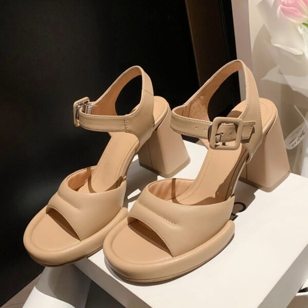 CHIKO Krystalynn Open Toe Block Heels Platforms Sandals - Image 2