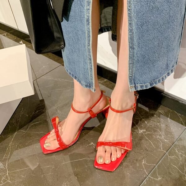 CHIKO Kourtnee Open Toe Chunky Heels Heeled Sandals