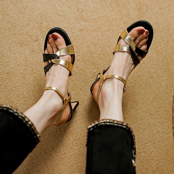 CHIKO Khrissa Open Toe Chunky Heels Heeled Sandals - Image 2
