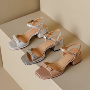 CHIKO Kya Open Toe Block Heels Heeled Sandals