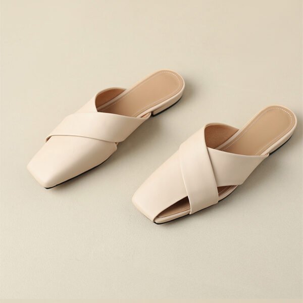 CHIKO Karlotte Square Toe Block Heels Clogs/Mules Shoes - Image 2