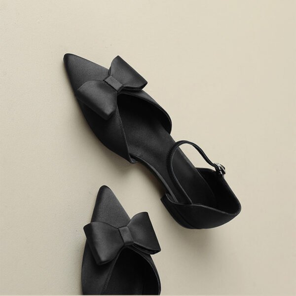 CHIKO Keondra Pointy Toe Block Heels Pumps Shoes - Image 2