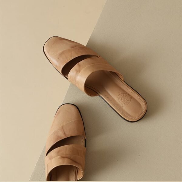 CHIKO Latasha Square Toe Block Heels Clogs/Mules Shoes