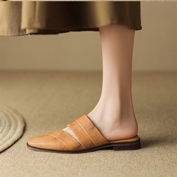 CHIKO Latasha Square Toe Block Heels Clogs/Mules Shoes - Image 2