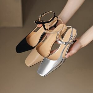 CHIKO Lashonda Square Toe Stiletto Slingback Shoes