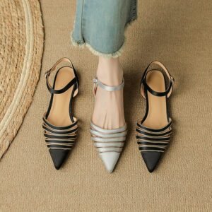 CHIKO Lashawna Pointy Toe Block Heels Slingback Shoes