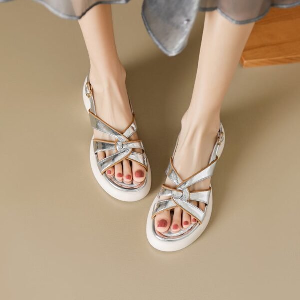 CHIKO Lorene Open Toe Block Heels Heeled Sandals - Image 2