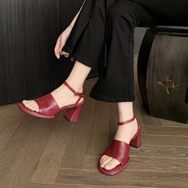 CHIKO Leesha Open Toe Block Heels Heeled Sandals
