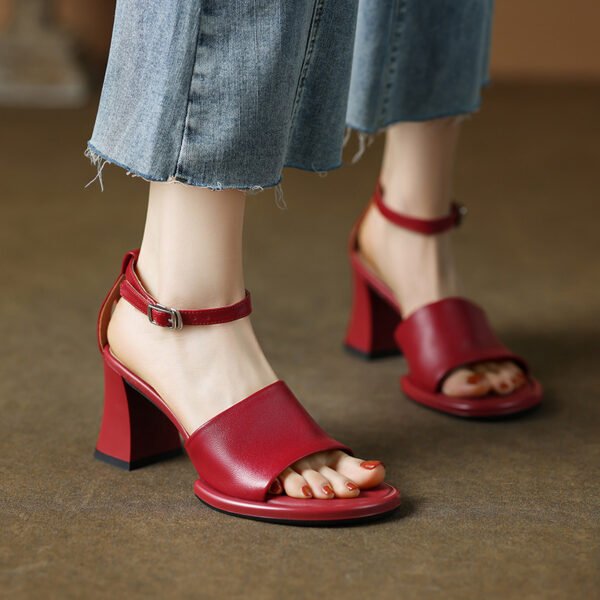 CHIKO Maddisen Open Toe Block Heels Heeled Sandals - Image 2