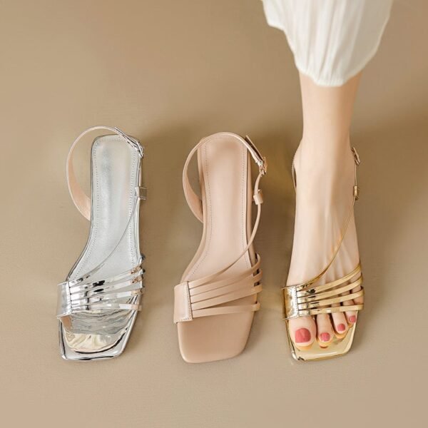 CHIKO Latonya Open Toe Block Heels Heeled Sandals - Image 2