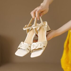 CHIKO Mackenzi Open Toe Chunky Heels Heeled Sandals