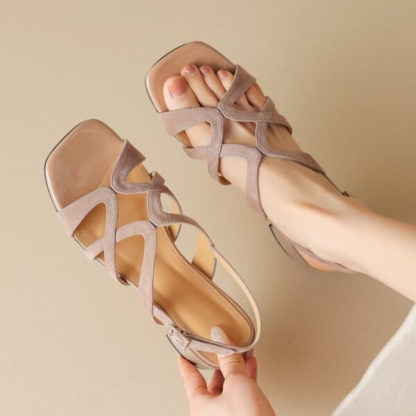 CHIKO Lissie Open Toe Block Heels Heeled Sandals