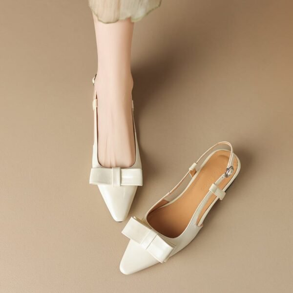 CHIKO Maitland Pointy Toe Block Heels Slingback Shoes