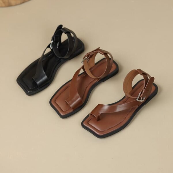 CHIKO Lakayla Open Toe Block Heels Flats Sandals - Image 2