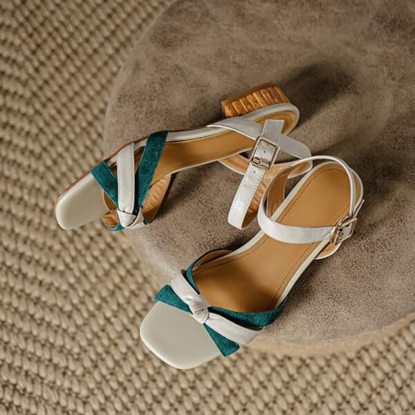 CHIKO Laurelei Open Toe Block Heels Flats Sandals - Image 2