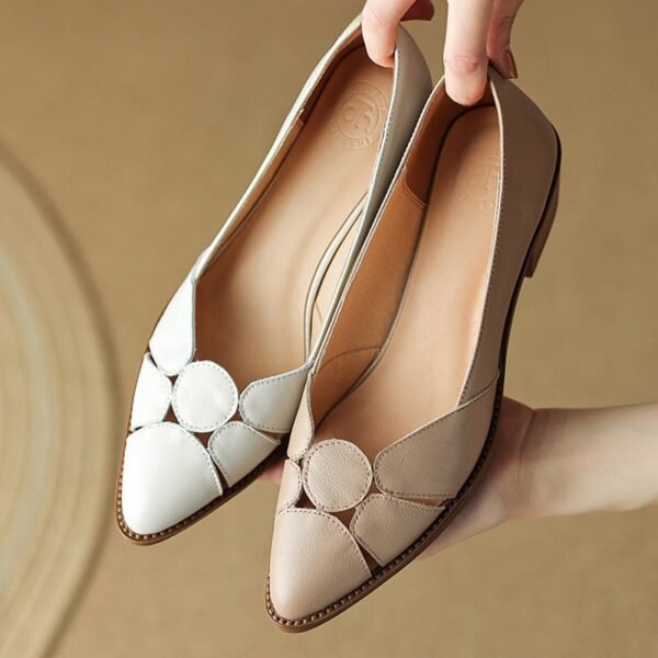 CHIKO Lauralee Pointy Toe Block Heels Pumps Shoes