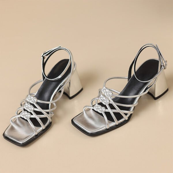 CHIKO Lavonna Open Toe Block Heels Heeled Sandals - Image 2