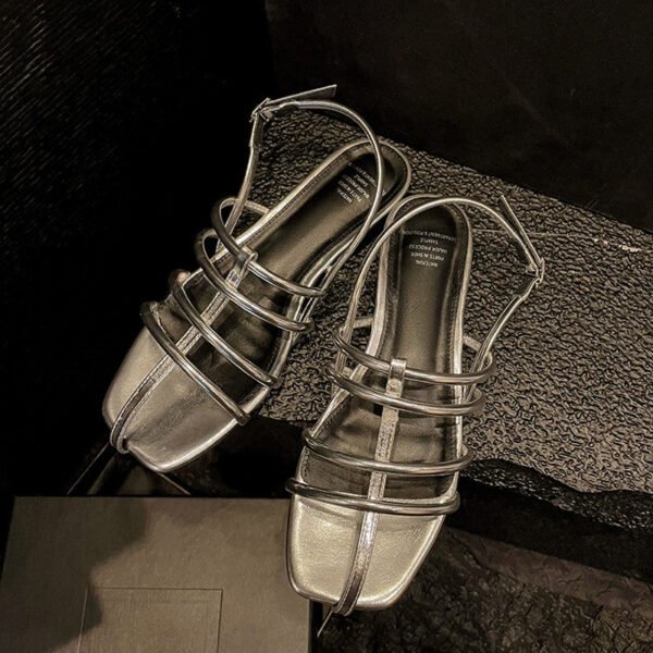 CHIKO Marciann Open Toe Block Heels Flats Sandals - Image 2