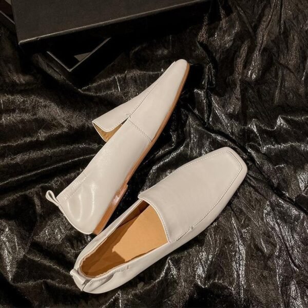 CHIKO Raeann Square Toe Block Heels Loafers Shoes - Image 2