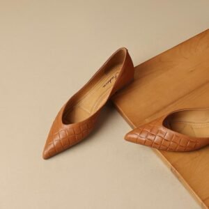 CHIKO Marie Helene Pointy Toe Block Heels Pumps Shoes