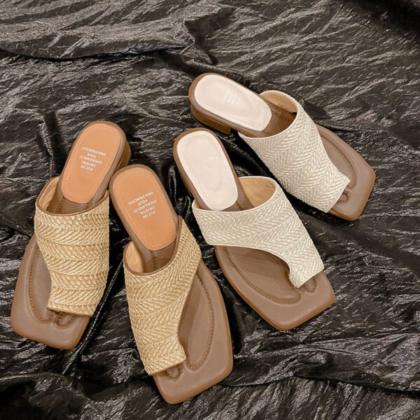 CHIKO Marie Maud Open Toe Block Heels Slides Sandals - Image 2