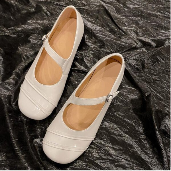 CHIKO Marie Lou Round Toe Block Heels Mary Jane Shoes - Image 2