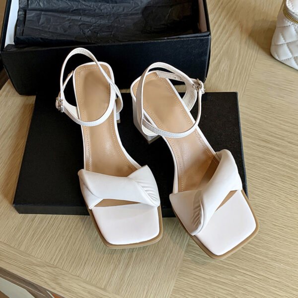 CHIKO Marie Jeanne Open Toe Block Heels Heeled Sandals - Image 2