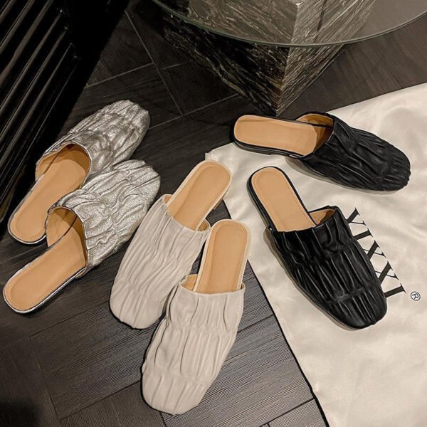 CHIKO Quintrell Square Toe Block Heels Clogs/Mules Shoes - Image 2
