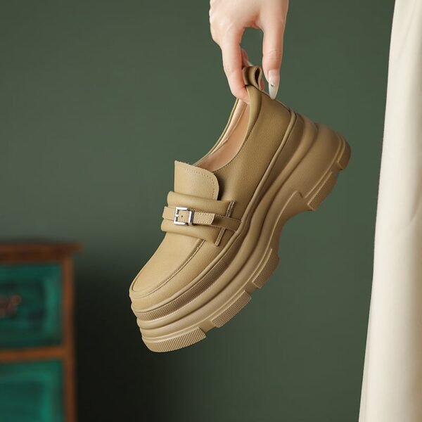 CHIKO Shanece Round Toe Flatforms Loafers Shoes