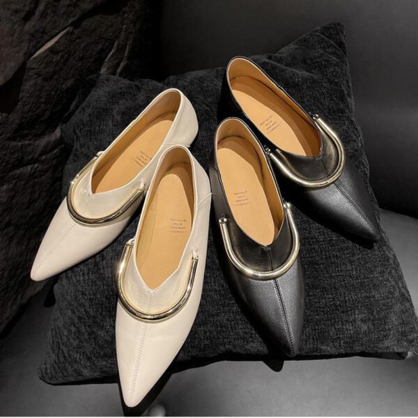 CHIKO Shanda Pointy Toe Block Heels Pumps Shoes - Image 2