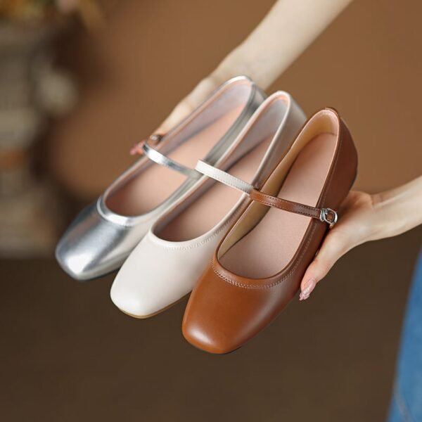 CHIKO Mykaela Square Toe Block Heels Mary Jane Shoes