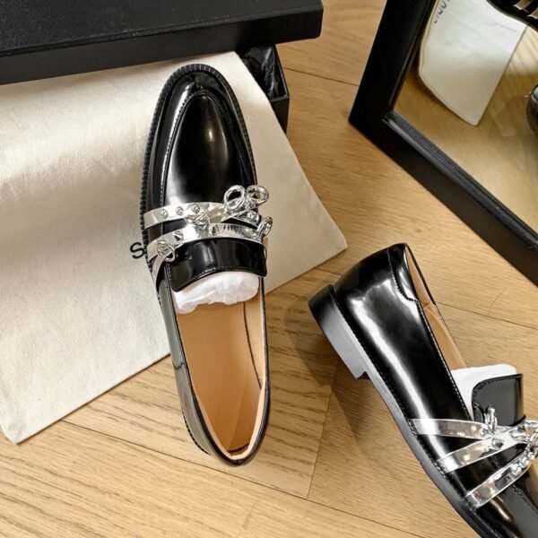 CHIKO Rayanna Round Toe Block Heels Loafers Shoes