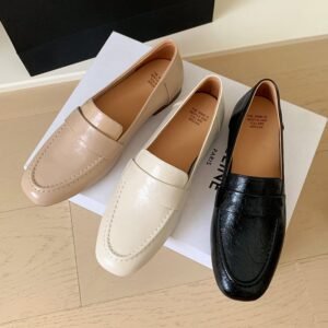 CHIKO Rayanne Round Toe Block Heels Loafers Shoes